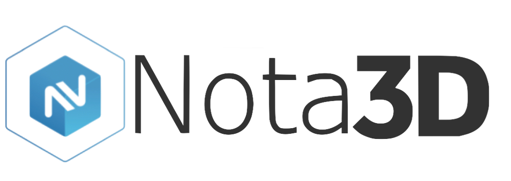 Nota3D Logo Black